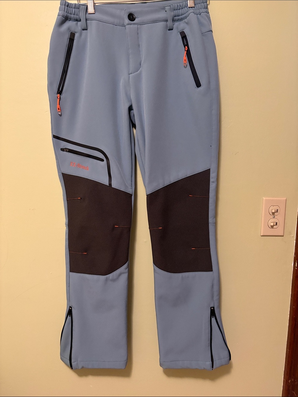 Blue Women’s Softshell Outdoor Pants - Size 6 Worn once